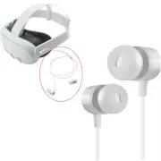 Headphones Replacement for Quest 2/3 VR Earphones In-Ear Earbuds Accessories