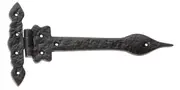 Tradco 1852MB Hinge MI Matt Black 235x120mm