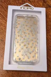 Incipio Design Series Clear Case 4.7" for iPhone 7/8 - Snow Blossoms