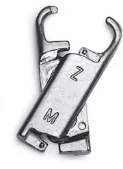 Replacement Locking Zipper Pulls | Long-Lasting Fix | 1.5” Silver