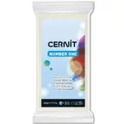 Polymer Clay Cernit Number One, 027 Opaque White - 500g - 2wards Polymer Clay...