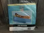 Vintage Kmart Joe Boxer Air Mat Pool Raft Float Lounge Blue NIP 2005 72x27 In.