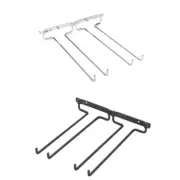 Wine Glass Rack Wall Mount Stemware Holder Rack Wine Glass Holder for Kitchen