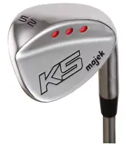 Majek Golf +1 inch Big & Tall Senior Men's Gap Wedge 52° Senior Flex, Arthritic