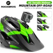 ROCKBROS Bicycle Helmet Gopro Flashlight Rear Light MTB Off-road Cycling Helmet