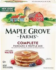 Maple Grove Farms, Complete All Natural Pancake & Waffle Mix, 24 Ounce (Pack of 6)