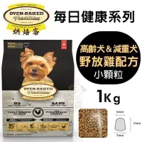 在飛比找Yahoo!奇摩拍賣優惠-Oven Baked烘焙客 高齡犬＆減重犬-野放雞配方(小顆