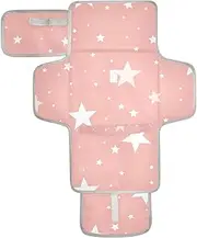 Reusable Changing pad with Tissue Pocket Portable Changing pad for Baby for Moms, Dads