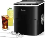 Ice Maker Machine,12KG Portable Ice Maker Countertop with Scoop