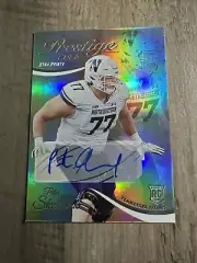 Peter Skoronski Prestige Autograph Card And 6 Other Cards