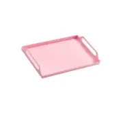 Metal Rectangular Iron Art Serving Tray with Handles-Stylish and Practical Tray