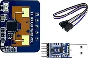 Lyaciomn LD2410C 24G Radar Human Presence Sensor+CH340 Adapter FMCW Radar Millimeter Wave Motion Detection Module DC5V Easy to Use