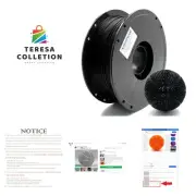 Flexible Filament, Black, Developed Specifically for 3D Printed airless baske...