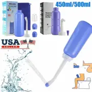 Portable Travel Handheld Bidet Sprayer Personal Hygiene Bottle Spray Washing