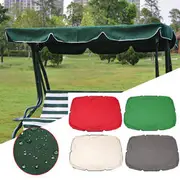 Summer Swing Top Cover Canopy Replacement Furniture Waterproof Cover for Garden Courtyard Outdoor Swing Chair Hammock Canopy Swing Chair Awning 13344