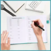 Address and Telephone Book for Organizing Names, Addresses Email Phone Numbers