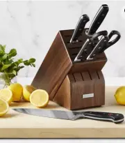 Wüsthof Classic Knife Block, Set of 7. NIB