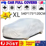 Car Cover 6Layers Waterproof Aluminum Large Rain UV Dust Hail Proof Full Size AU (for: Honda)