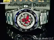 New Invicta Men's 50mm MLB BOSTON RED SOX Chronograph Red/White Dial SS Watch