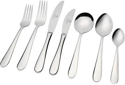 Stanley Rogers Manchester Cutlery Set 84-Pieces Stainless Steel Silver