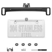 Universal Car Rear View Camera License Plate BracketDash Cam Mirror Kit Acce...