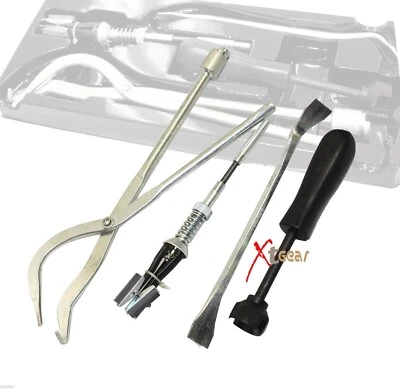 4Pc Drum Brake Repair Assorted Removal & Replacement Brake Repair Kit Set