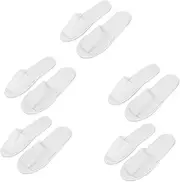 Ipetboom 10pcs Disposable Slippers Fake Hedges Cordless Wrench Trellis Rotating Bookshelf Plants Decor Indoor Adjustable Moss Pole Hanging Pot Miniature Decal End Red Burner Kit Cloth White