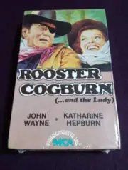 Rooster Cogburn BETA betamax film John Wayne western Katharine Hepburn Sealed