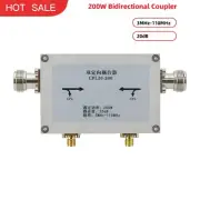 3MHz-110MHz 20dB Coupling 200W Bidirectional Coupler HF VHF High Quality