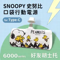 在飛比找PChome24h購物優惠-【正版授權】SNOOPY史努比 Type-C PD快充 60