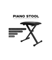Brand New Portable Adjustable Piano/Keyboard Stool