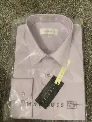 Marquis Dress Shirt, 16 1/2 L, 34-35, NWT, Men’s Dress Shirt