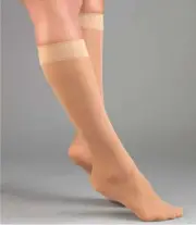 Activa Sheer Therapy Women's Dress Socks 15-20mmHg (Tan) X-Large