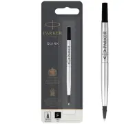Parker Quink Rollerball Refill for Rollerball Pens Fine Black Single Refill