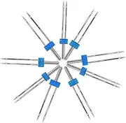VILLFUL Twin Needle Sewing Machine Needles Set 9pcs for Various Sewing Projects