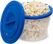Silicone Microwave Popcorn Popper – Collapsible Popcorn Maker for Microwave, Bpa