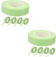 Baluue 2sets Self-adhesive Lash Tape for Extensions 9m/roll White Lash Extension Supplies 5rolls*2