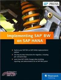 在飛比找三民網路書店優惠-Implementing SAP BW on SAP HAN