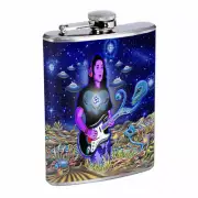 Alien Rock Music Em1 Flask 8oz Stainless Steel Hip Drinking Whiskey