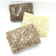 BCOATH Crinkle Paper Shred Filler 2pcs 100g for Hanging Baskets Box Filling Kraft Paper