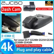 4K UHD Wifi DVR Dash Cam Camera for Lexus GS F GS200t GS250 GS350 GS300h GS450h
