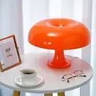 Mushroom Lamp Mushroom Orange Lamp Table Lamp Desk lamp Night Light Home Decor A