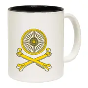 Cycling Wheel Crossbones Mug Cup