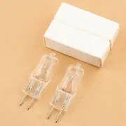 2x 100W Clear GY6.35 Halogen Bi-Pin Downlight Dimmable Light Globe Lamp 230-240V