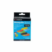 Mozzigear Deet Free & Waterproof Mosquito Repellent Band Pack of 6 for Adult