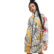 adidas Originals X Farm Three Stripe Track Jacket In Pineapple Size Medium NWT