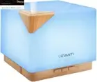 Aroma Diffuser, 600Ml Wood Grain Air Humidifier Purifier Essential Oils Car Airs