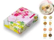 NEW Spring Limited Ogura Sanso Rice Cracker Assortment Sakura Gift Box Japan