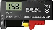Car Battery Tester - Digital Battery Tester | Automotive Load Tester | Battery Analyzer | Capacity Voltage Battery Checker | Digital Automotive Alternator Meter Diagnostic Tool for Battery