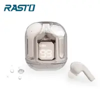 在飛比找PChome24h購物優惠-【RASTO】RS62 日系電量顯示藍牙耳機